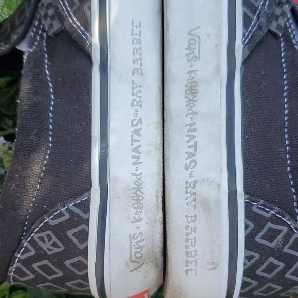 Vans x Krooked by Natas for Ray Barbee Popcush Sk8 Skateboarding Shoes 9.5 - Picture 13 of 17